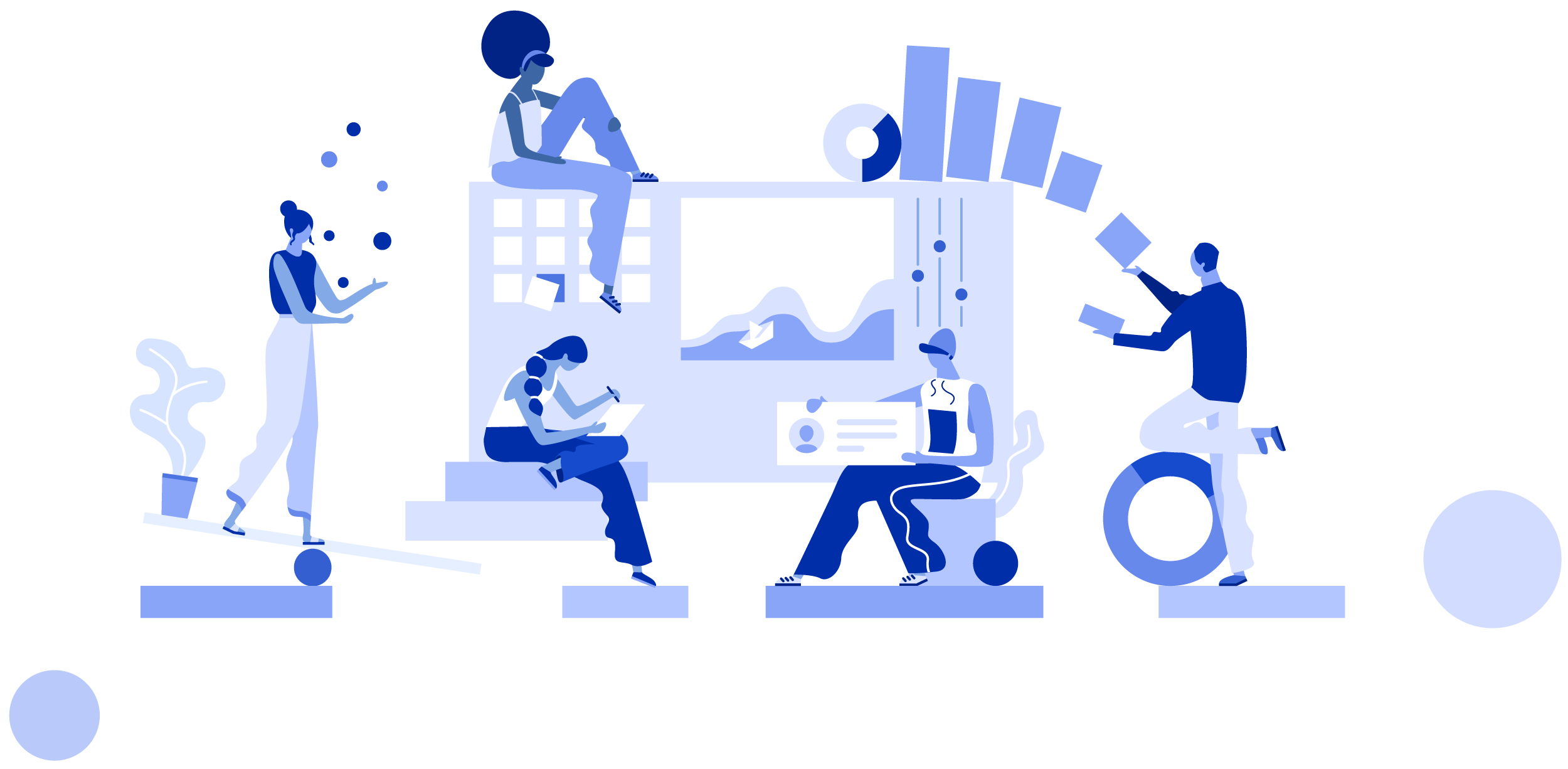 KI Coaching Illustration